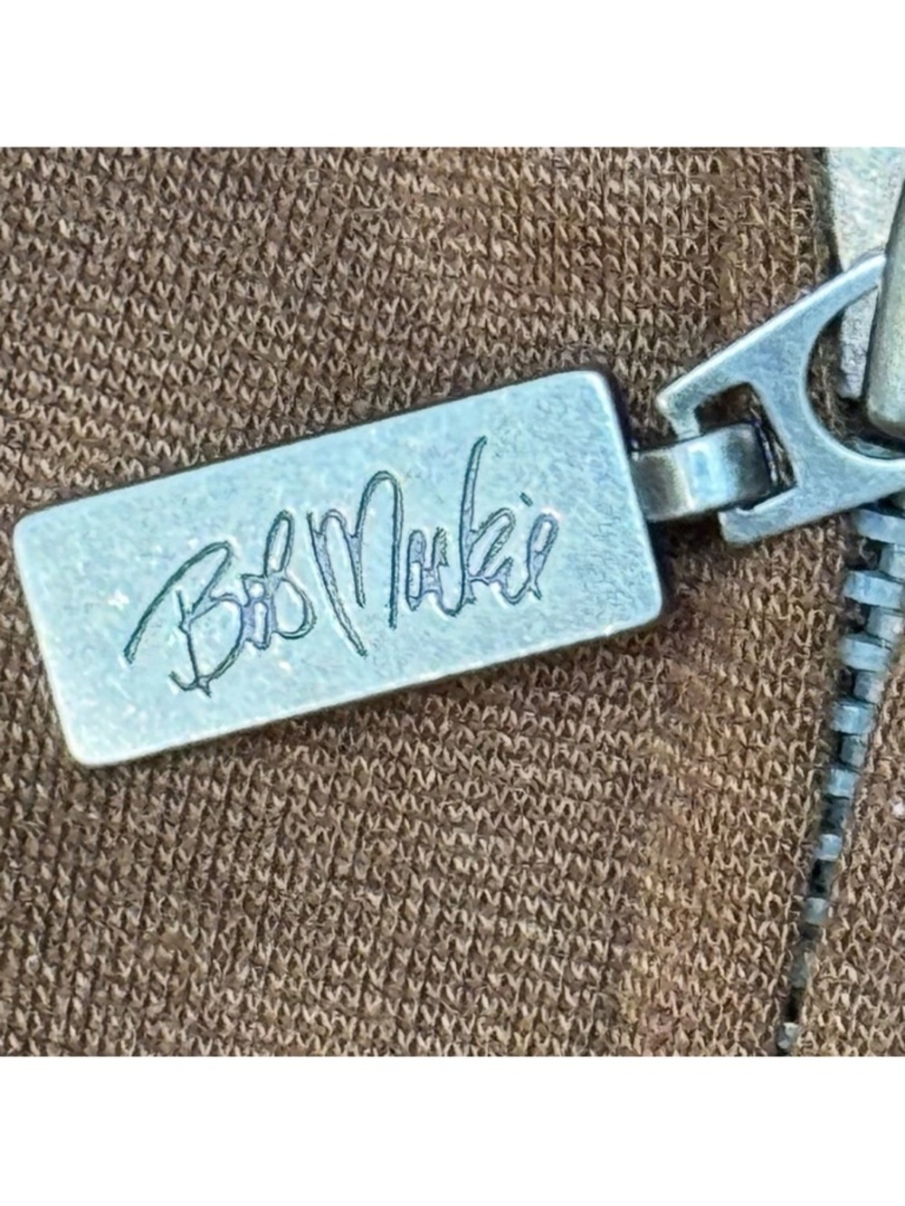 Bob Mackie Jacket 1X Brown Southwest Sunburst Embroidered Zip Front Western Art - Picture 8 of 10